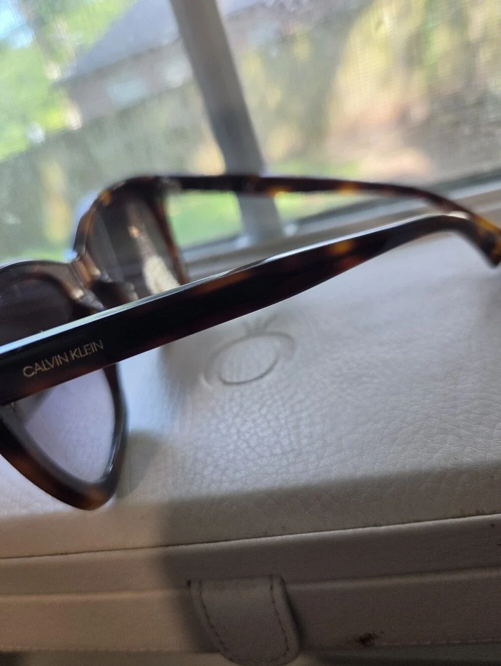 Calvin Klein Tortoiseshell Brown Women's Sunglasses